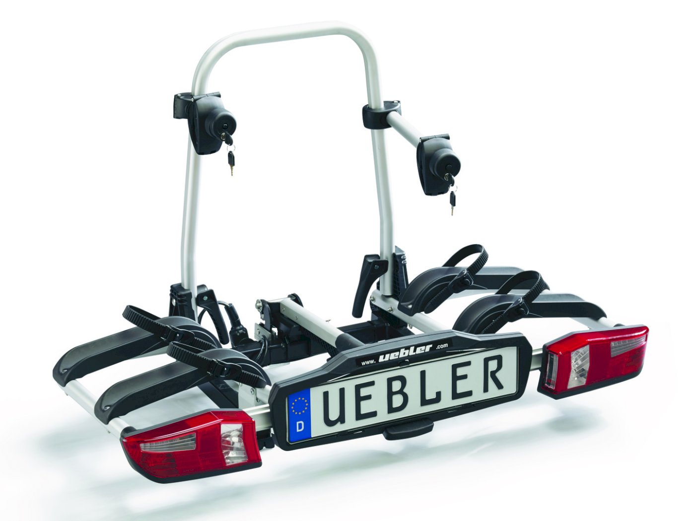UEBLER P22-S Fahrradträger für die Anhängerkupplung.