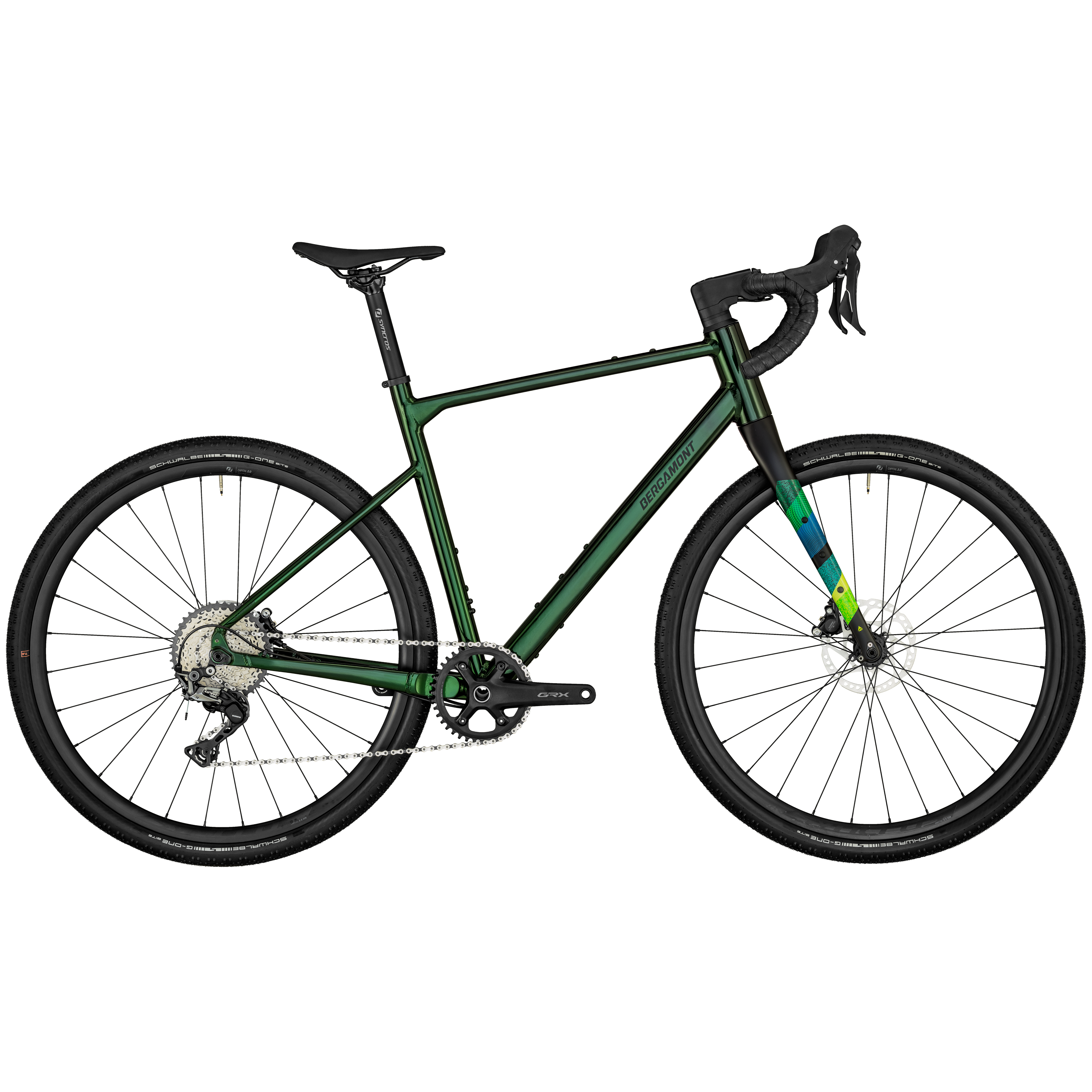 Bergamont Grandurance 8, 58 cm, shiny mirror green, GRX 812/600 1x11